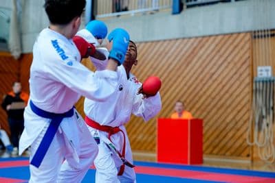 This photo was taken during the 2026 Karate 6. International Phoenix Cup 2026 in Seon - Schweiz.