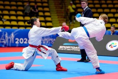 This photo was taken during the 2026 Karate EKF Senior Championships Frankfurt in Frankfurt am Main - Deutschland.