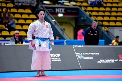 This photo was taken during the 2026 Karate EKF Senior Championships Frankfurt in Frankfurt am Main - Deutschland.