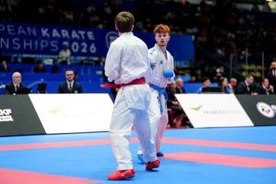 This photo was taken during the 2026 Karate EKF Senior Championships Frankfurt in Frankfurt am Main - Deutschland.