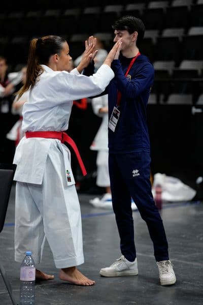 This photo was taken during the 2026 Karate International Basel Open Masters 2026 in Basel - Schweiz.