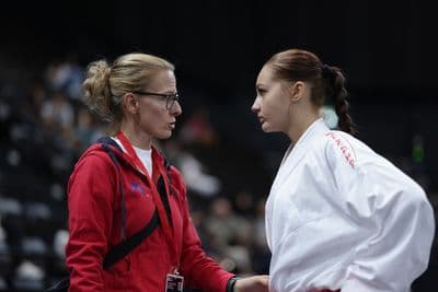 This photo was taken during the 2026 Karate International Basel Open Masters 2026 in Basel - Schweiz.