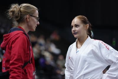 This photo was taken during the 2026 Karate International Basel Open Masters 2026 in Basel - Schweiz.