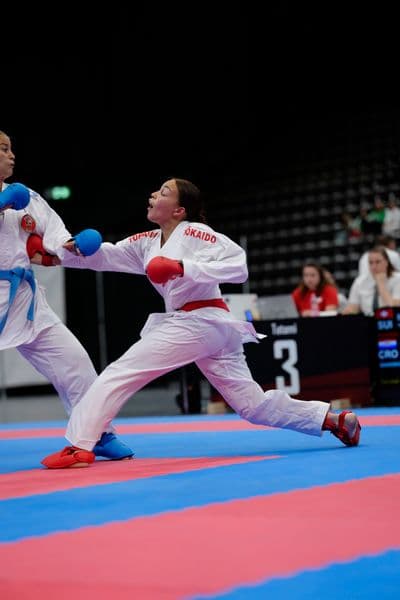 This photo was taken during the 2026 Karate International Basel Open Masters 2026 in Basel - Schweiz.
