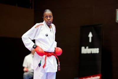 This photo was taken during the 2026 Karate International Swiss Junior Open on April 18th in Basel - Switzerland.