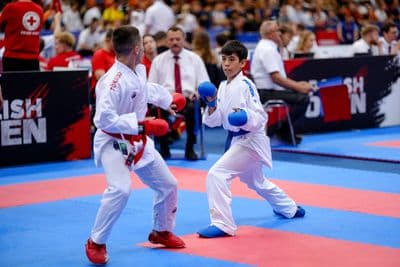 This photo was taken during the 2026 Karate POLISH OPEN 2026 in Bielsko-Biala - Poland.