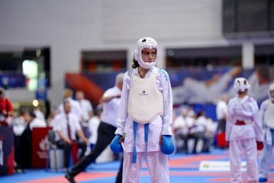 This photo was taken during the 2026 Karate POLISH OPEN 2026 in Bielsko-Biala - Poland.