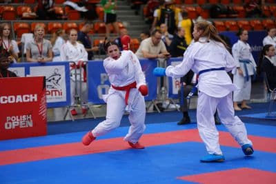 This photo was taken during the 2026 Karate POLISH OPEN 2026 in Bielsko-Biala - Poland.