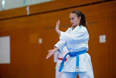 This photo was taken during the 2026 Karate Swiss Karate League Neuchatel - Biel-Bienne 2026 in Biel-Bienne - Schweiz.