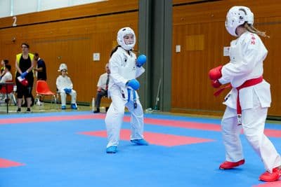 This photo was taken during the 2026 Karate Swiss Karate League Neuchatel - Biel-Bienne 2026 in Biel-Bienne - Schweiz.