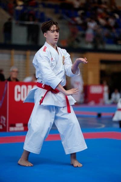 This photo was taken during the 2026 Karate Swiss Karate League Züri-Oberland – Gossau in Gossau - Schweiz.