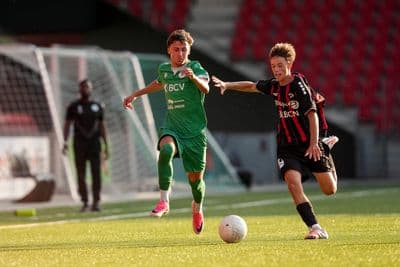 This photo was taken during the Triangulaire games between Xamax, Yverdon Sport and DFCO - Switzerland.