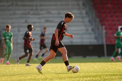 This photo was taken during the Triangulaire games between Xamax, Yverdon Sport and DFCO - Switzerland.