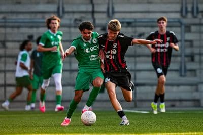 This photo was taken during the Triangulaire games between Xamax, Yverdon Sport and DFCO - Switzerland.