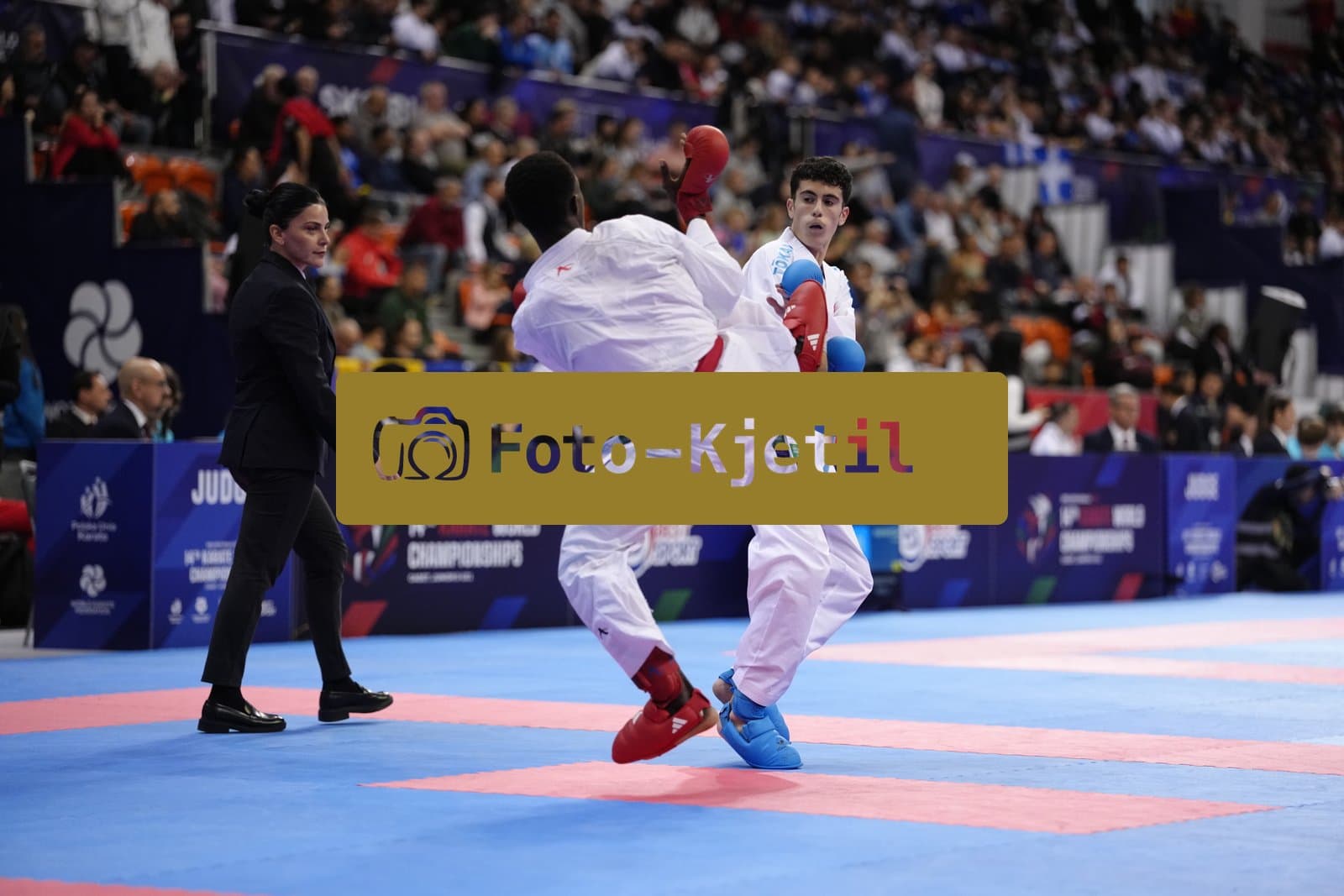 This photo was taken during the 2026 Karate Cadet, Junior & U21 World Championships in Bielsko-Biala - Poland.