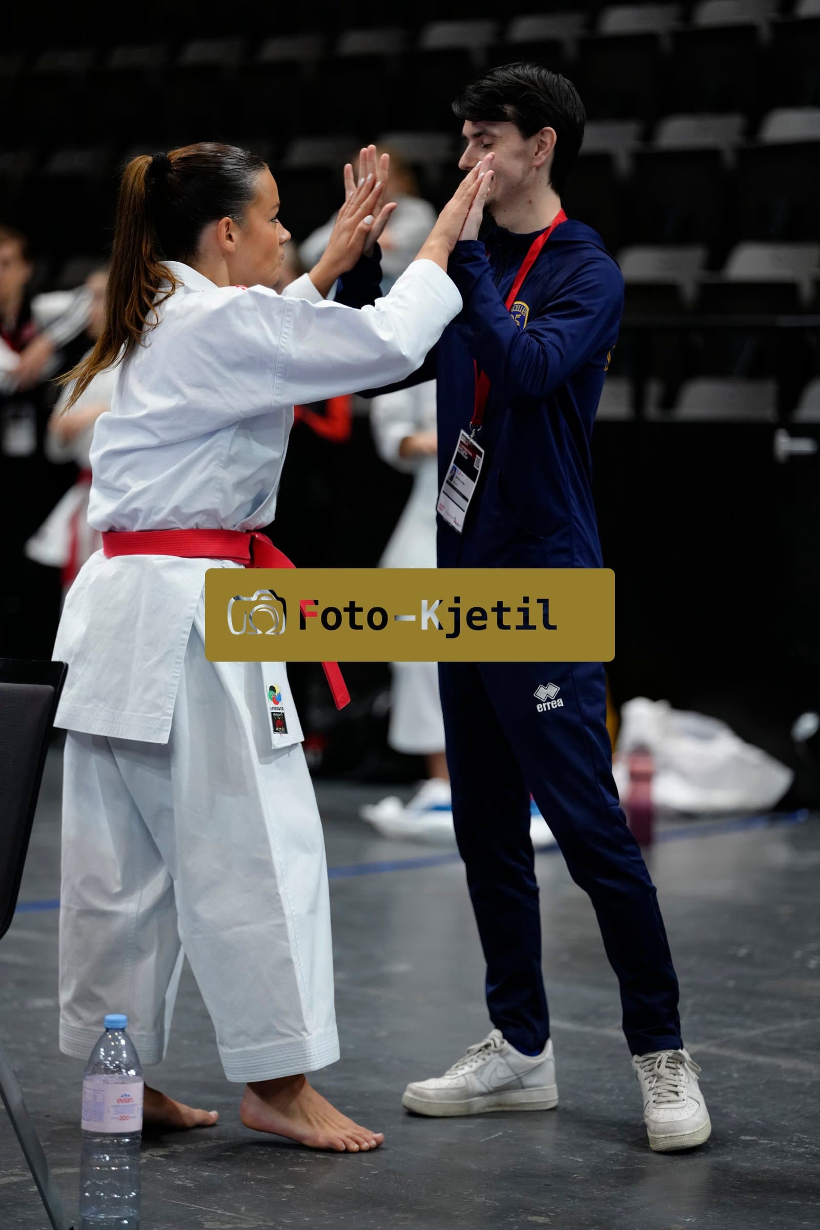 This photo was taken during the 2026 Karate International Basel Open Masters 2026 in Basel - Schweiz.