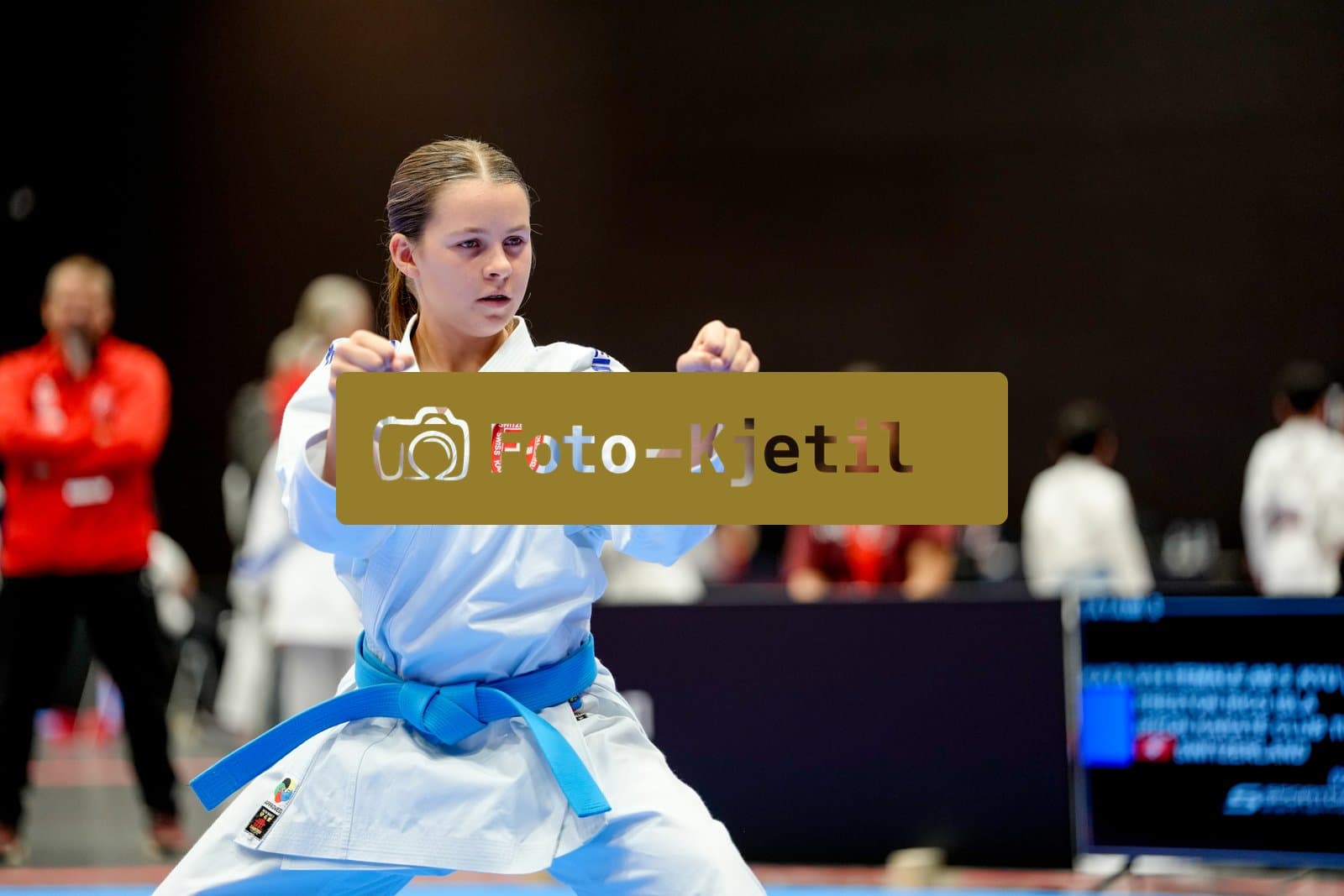 This photo was taken during the 2026 Karate International Swiss Junior Open on April 18th in Basel - Switzerland.