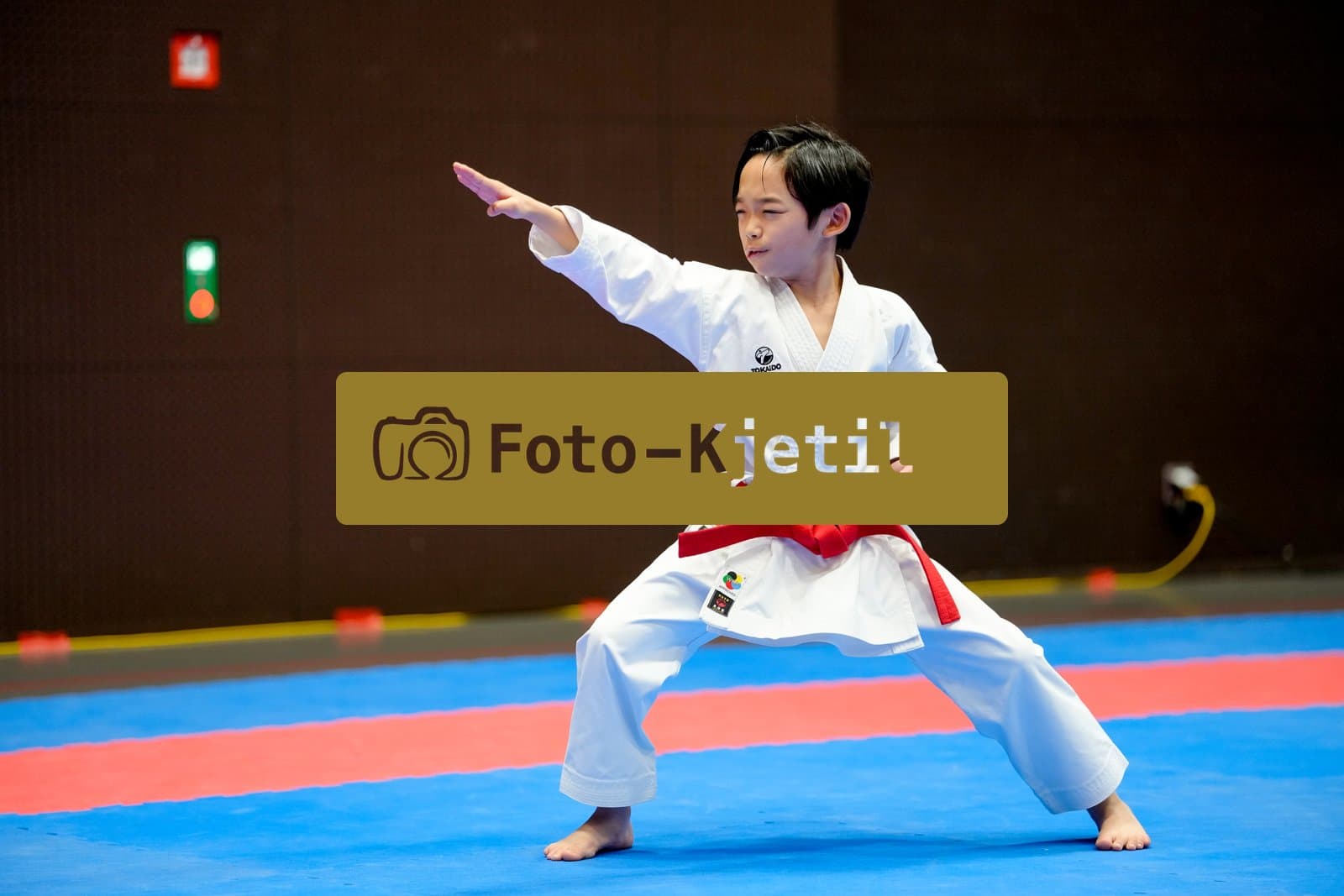 This photo was taken during the 2026 Karate International Swiss Junior Open on April 18th in Basel - Switzerland.