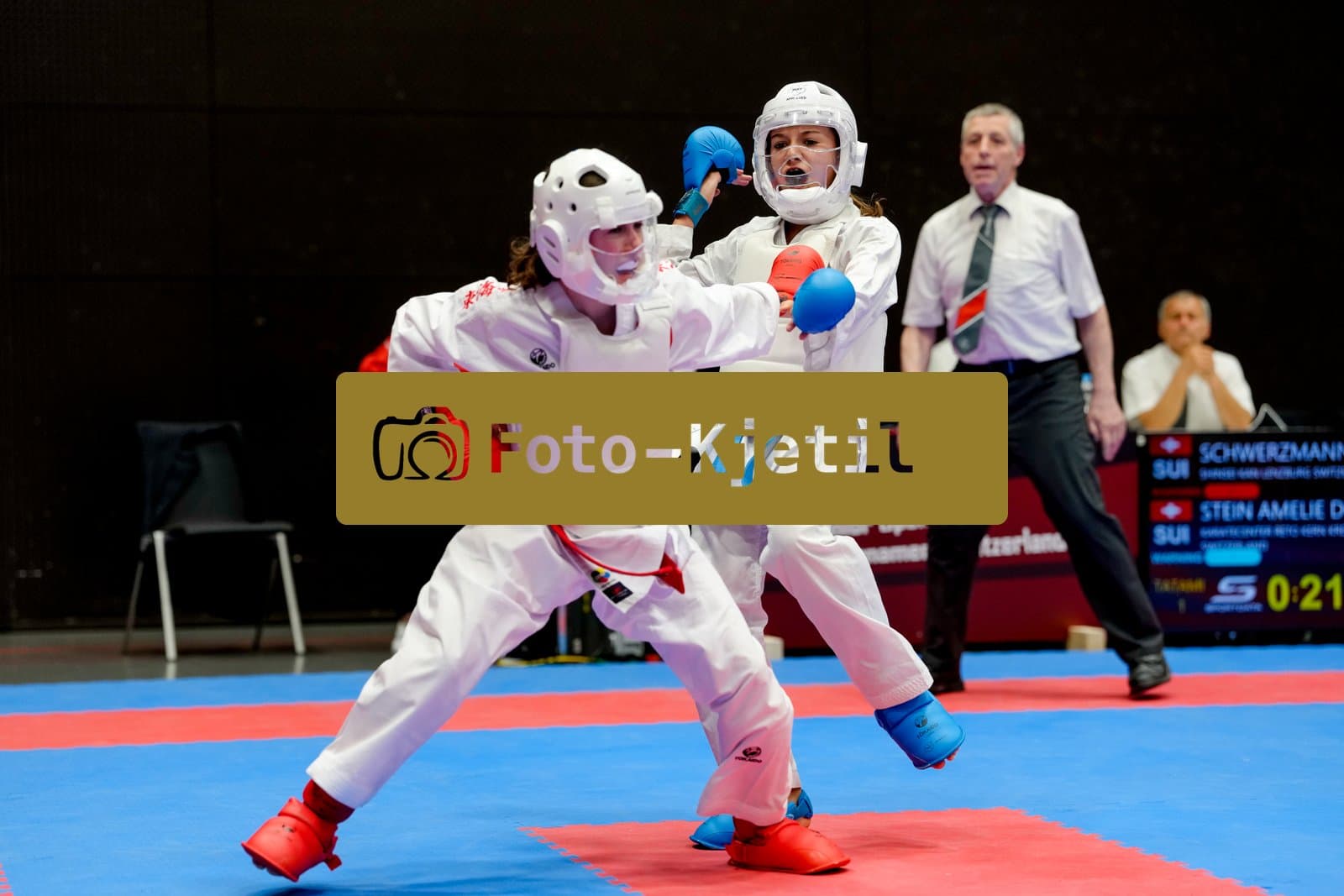 This photo was taken during the 2026 Karate International Swiss Junior Open on April 18th in Basel - Switzerland.