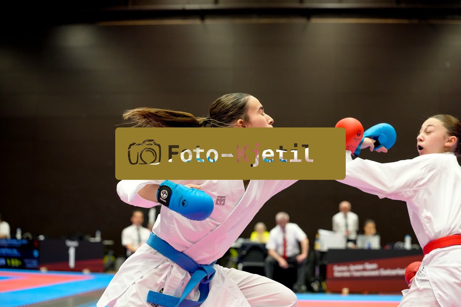 This photo was taken during the 2026 Karate International Swiss Junior Open on April 18th in Basel - Switzerland.