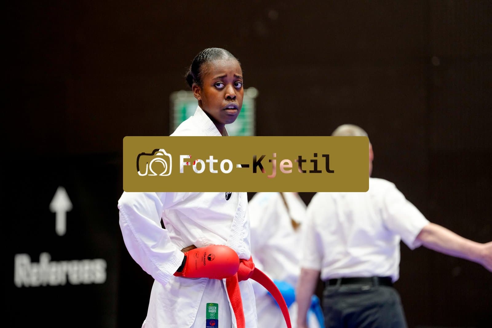 This photo was taken during the 2026 Karate International Swiss Junior Open on April 18th in Basel - Switzerland.