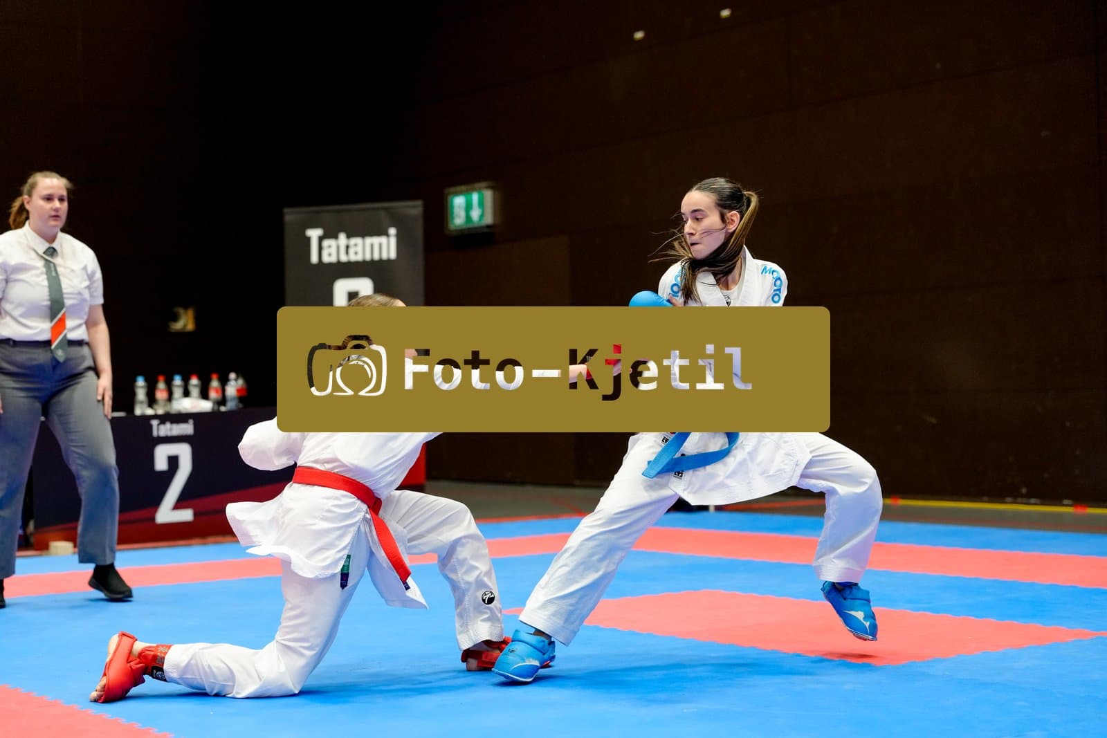 This photo was taken during the 2026 Karate International Swiss Junior Open on April 18th in Basel - Switzerland.