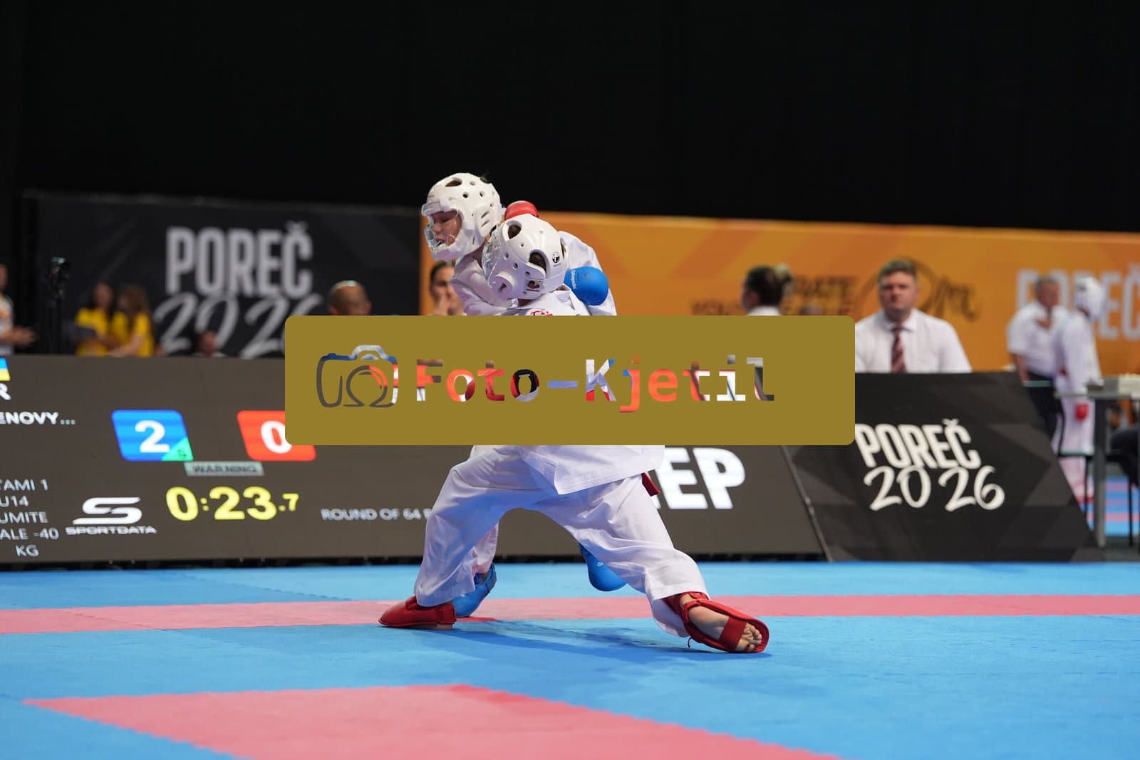 This photo was taken during the 2026 Karate Karate One Youth League Porec 2026 in Porec - Croatia.