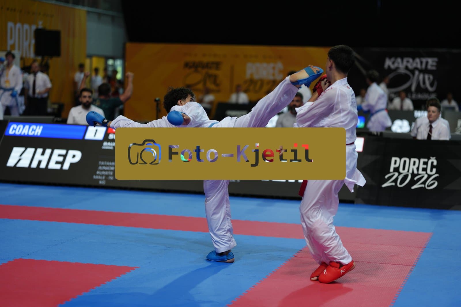 This photo was taken during the 2026 Karate Karate One Youth League Porec 2026 in Porec - Croatia.