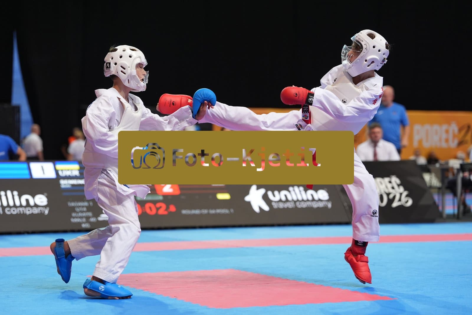 This photo was taken during the 2026 Karate Karate One Youth League Porec 2026 in Porec - Croatia.
