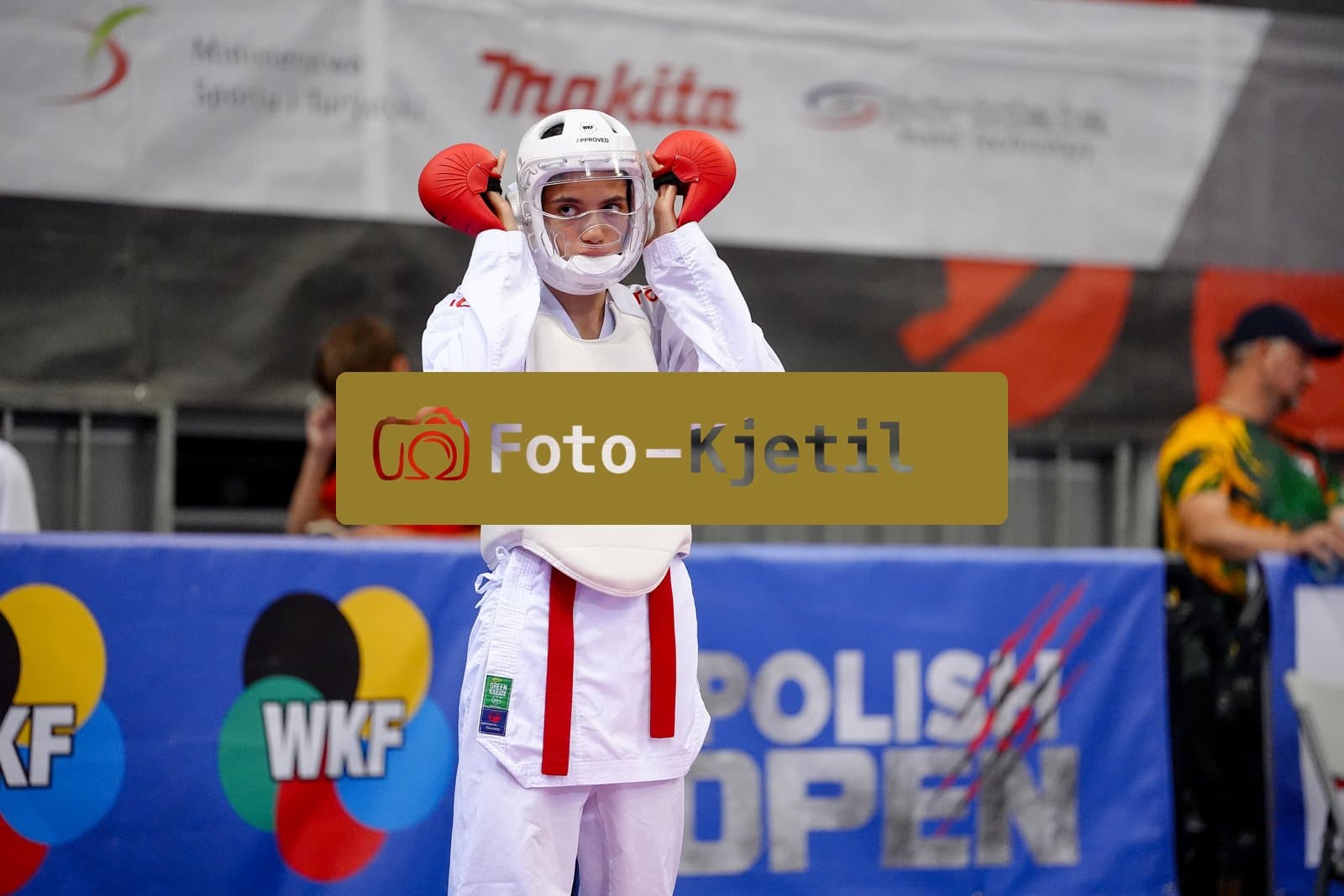 This photo was taken during the 2026 Karate POLISH OPEN 2026 in Bielsko-Biala - Poland.