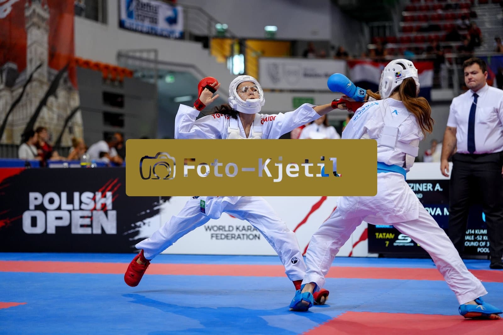 This photo was taken during the 2026 Karate POLISH OPEN 2026 in Bielsko-Biala - Poland.