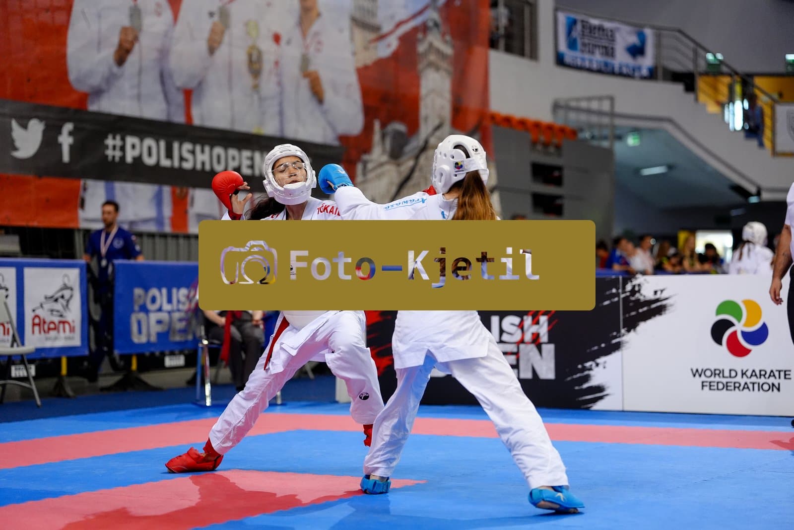 This photo was taken during the 2026 Karate POLISH OPEN 2026 in Bielsko-Biala - Poland.