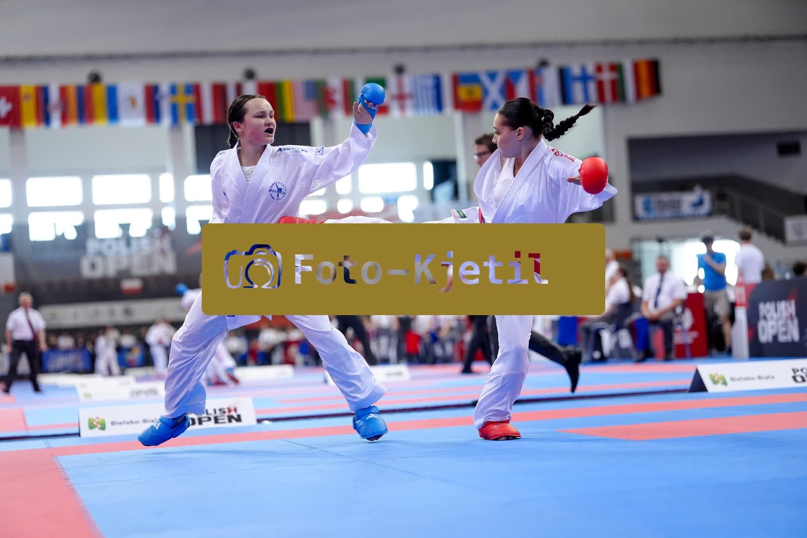 This photo was taken during the 2026 Karate POLISH OPEN 2026 in Bielsko-Biala - Poland.