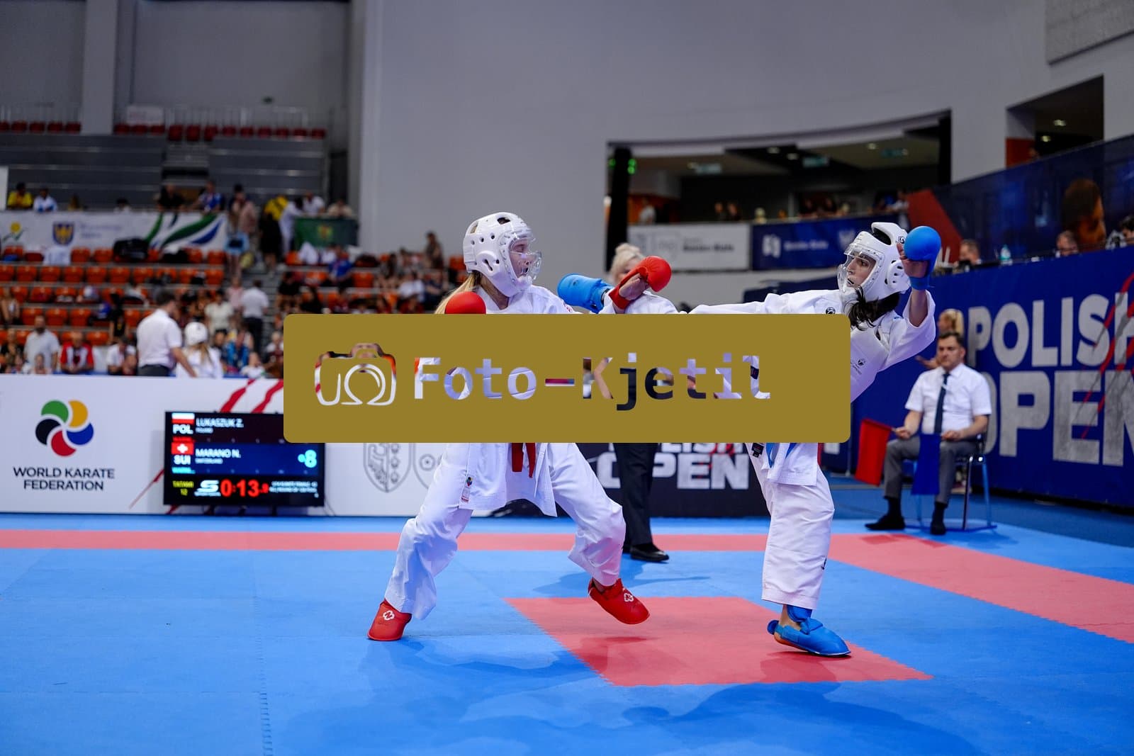 This photo was taken during the 2026 Karate POLISH OPEN 2026 in Bielsko-Biala - Poland.