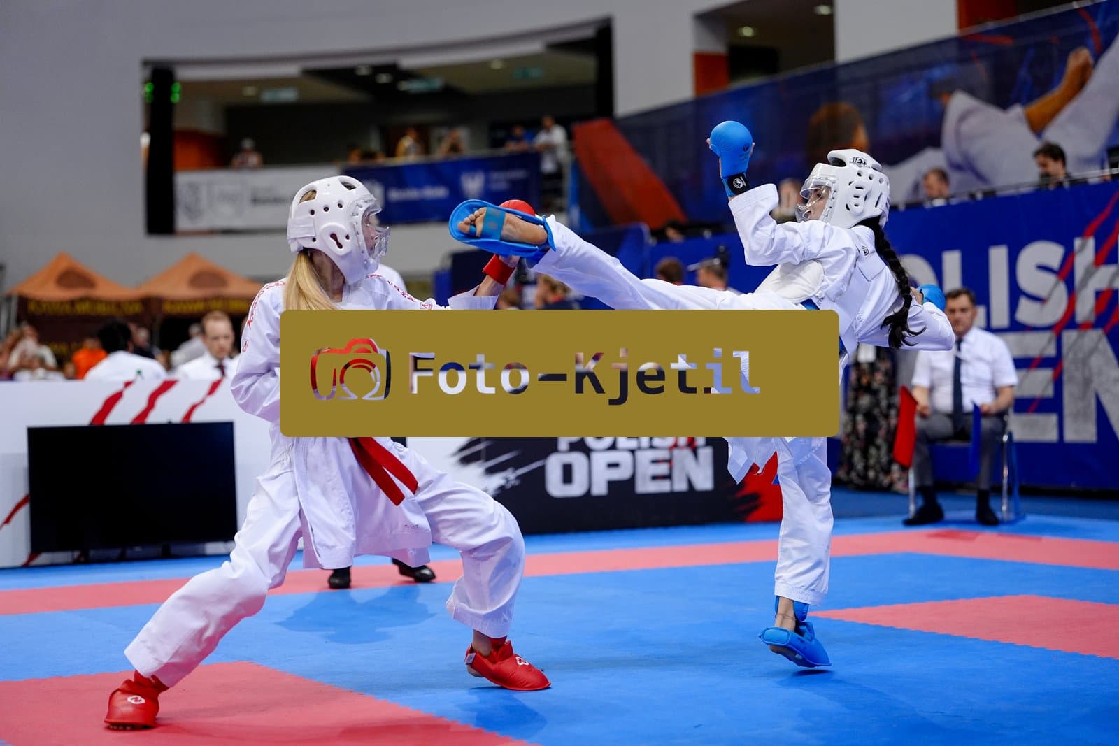 This photo was taken during the 2026 Karate POLISH OPEN 2026 in Bielsko-Biala - Poland.