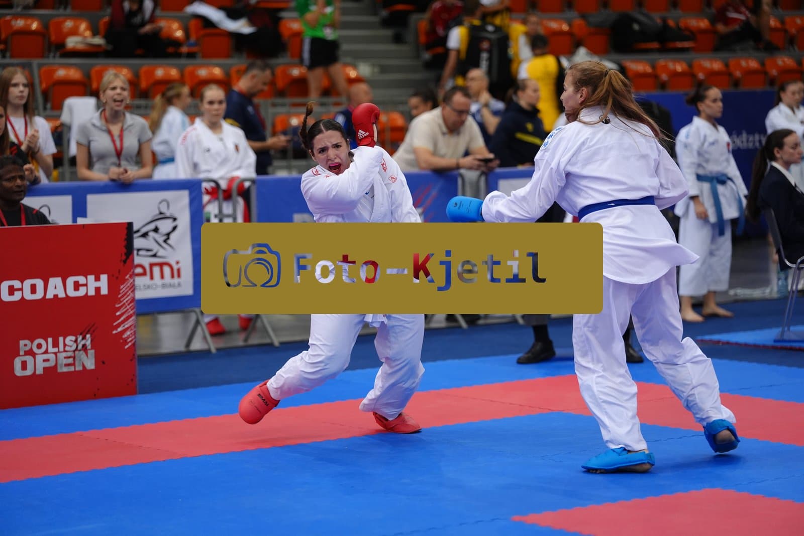 This photo was taken during the 2026 Karate POLISH OPEN 2026 in Bielsko-Biala - Poland.