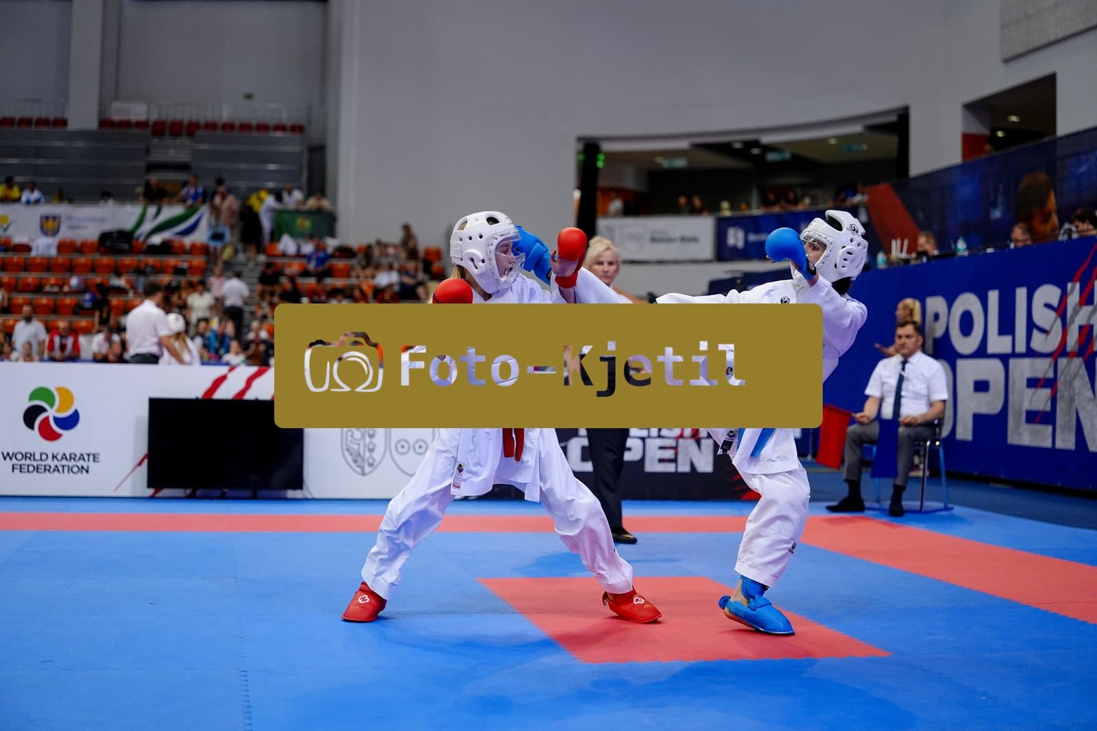 This photo was taken during the 2026 Karate POLISH OPEN 2026 in Bielsko-Biala - Poland.