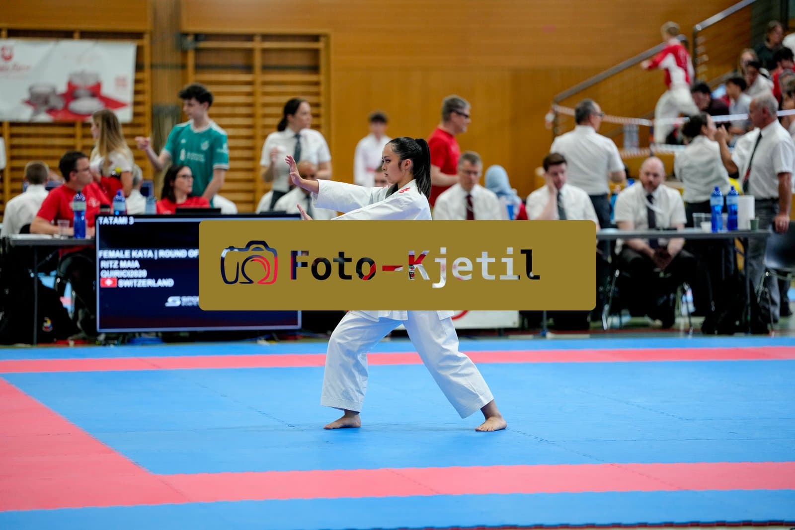This photo was taken during the 2026 Karate Swiss Karate League Neuchatel - Biel-Bienne 2026 in Biel-Bienne - Schweiz.
