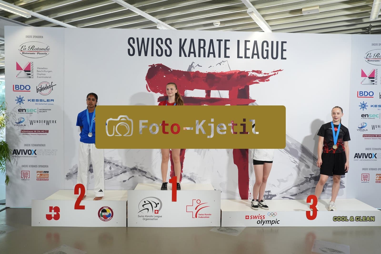 This photo was taken during the 2026 Karate Swiss Karate League Zürich - Saalsporthalle 2026 in Zürich - Schweiz.