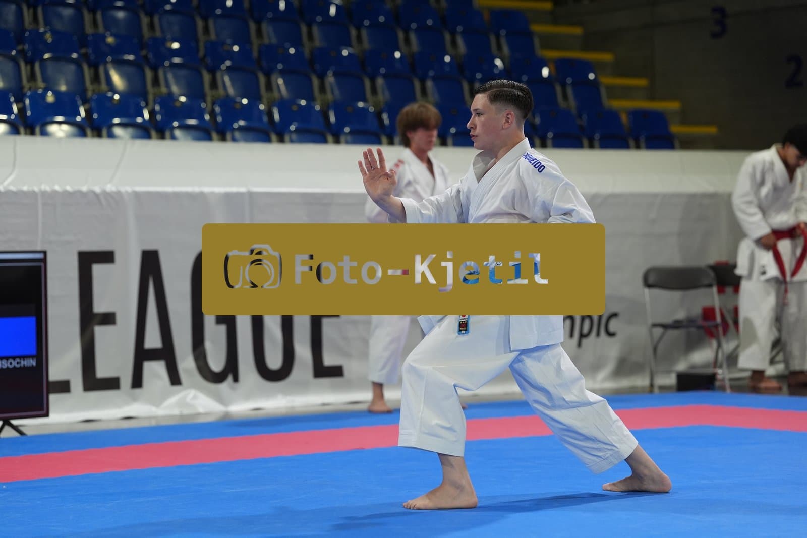 This photo was taken during the 2026 Karate Swiss Karate League Zürich - Saalsporthalle 2026 in Zürich - Schweiz.