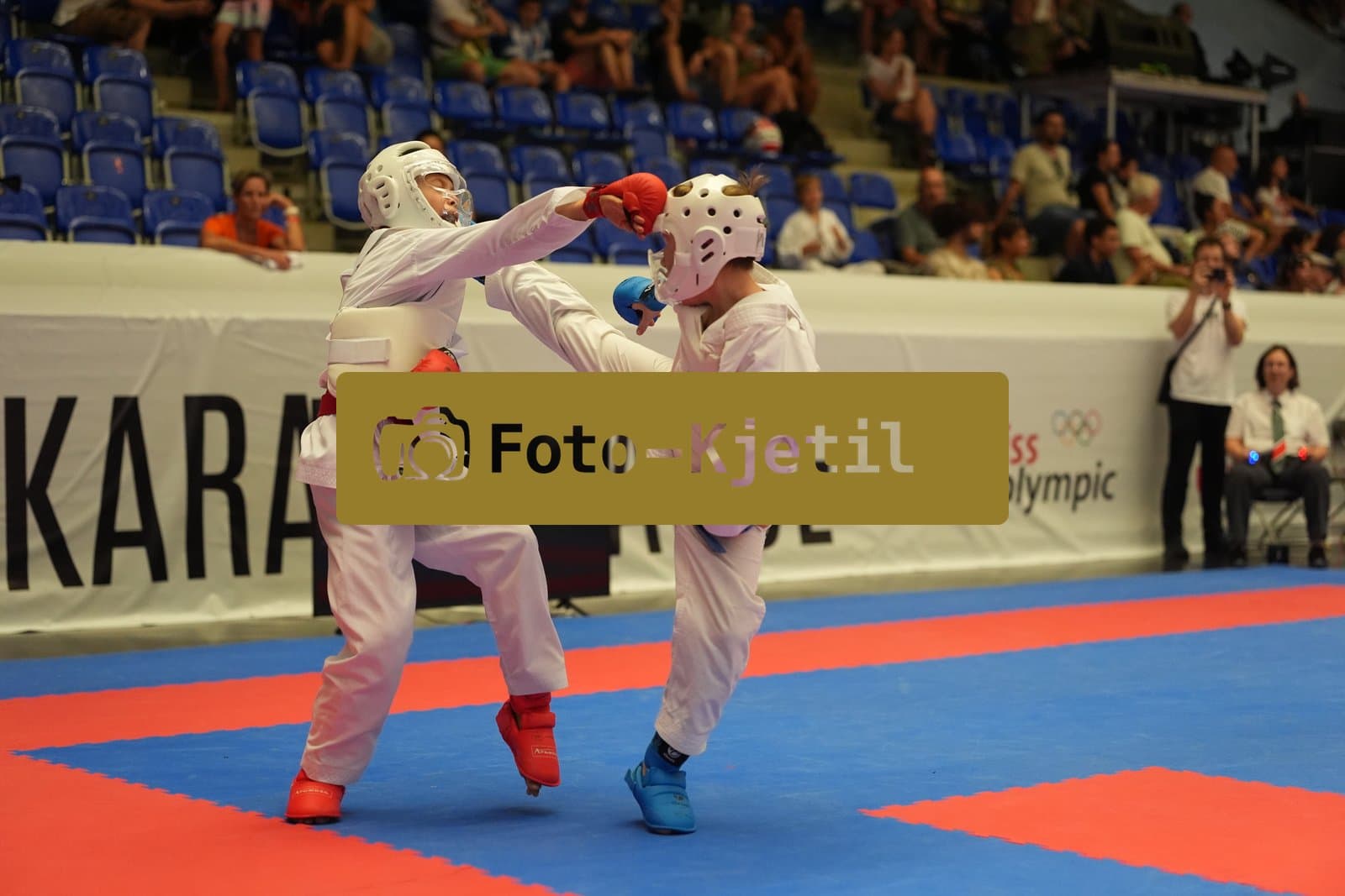 This photo was taken during the 2026 Karate Swiss Karate League Zürich - Saalsporthalle 2026 in Zürich - Schweiz.
