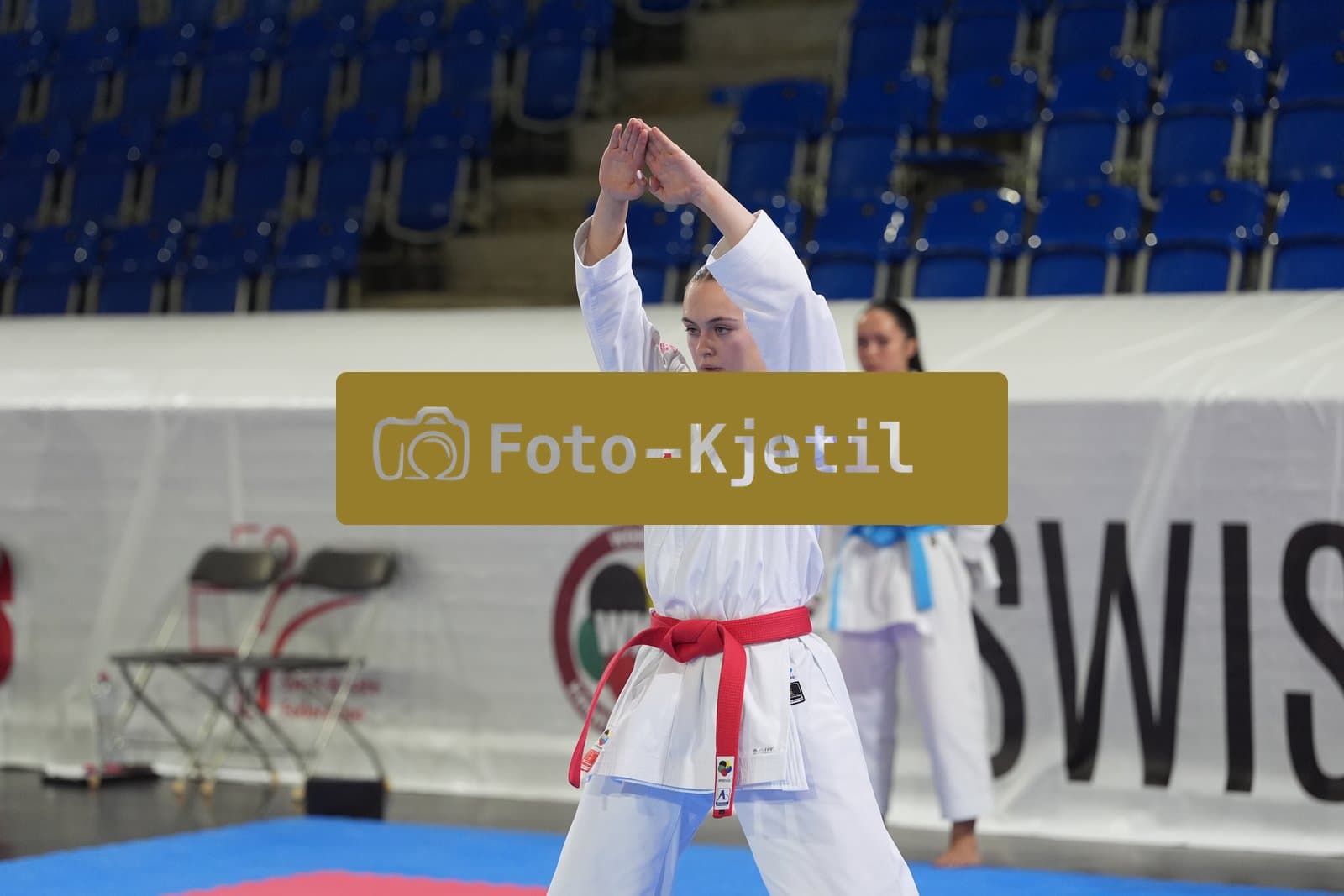 This photo was taken during the 2026 Karate Swiss Karate League Zürich - Saalsporthalle 2026 in Zürich - Schweiz.
