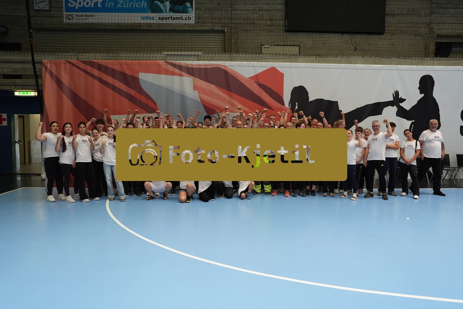 This photo was taken during the 2026 Karate Swiss Karate League Zürich - Saalsporthalle 2026 in Zürich - Schweiz.