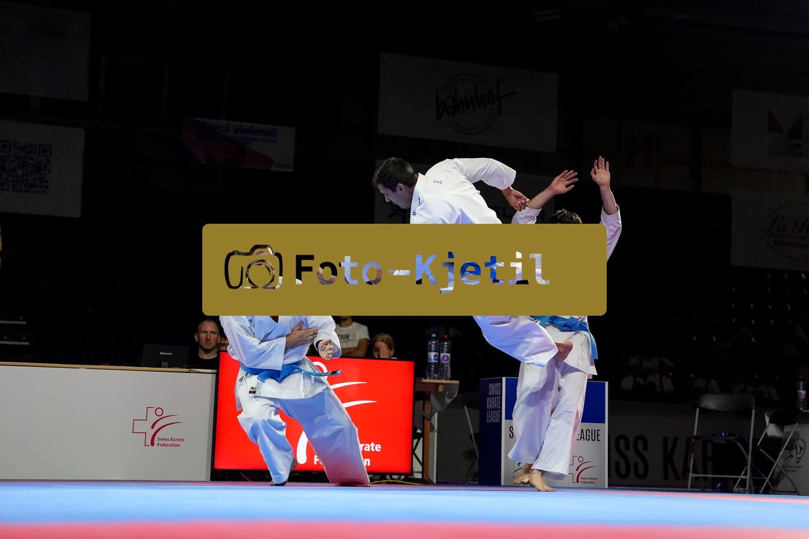 This photo was taken during the 2026 Karate Swiss Karate League Zürich - Saalsporthalle 2026 in Zürich - Schweiz.