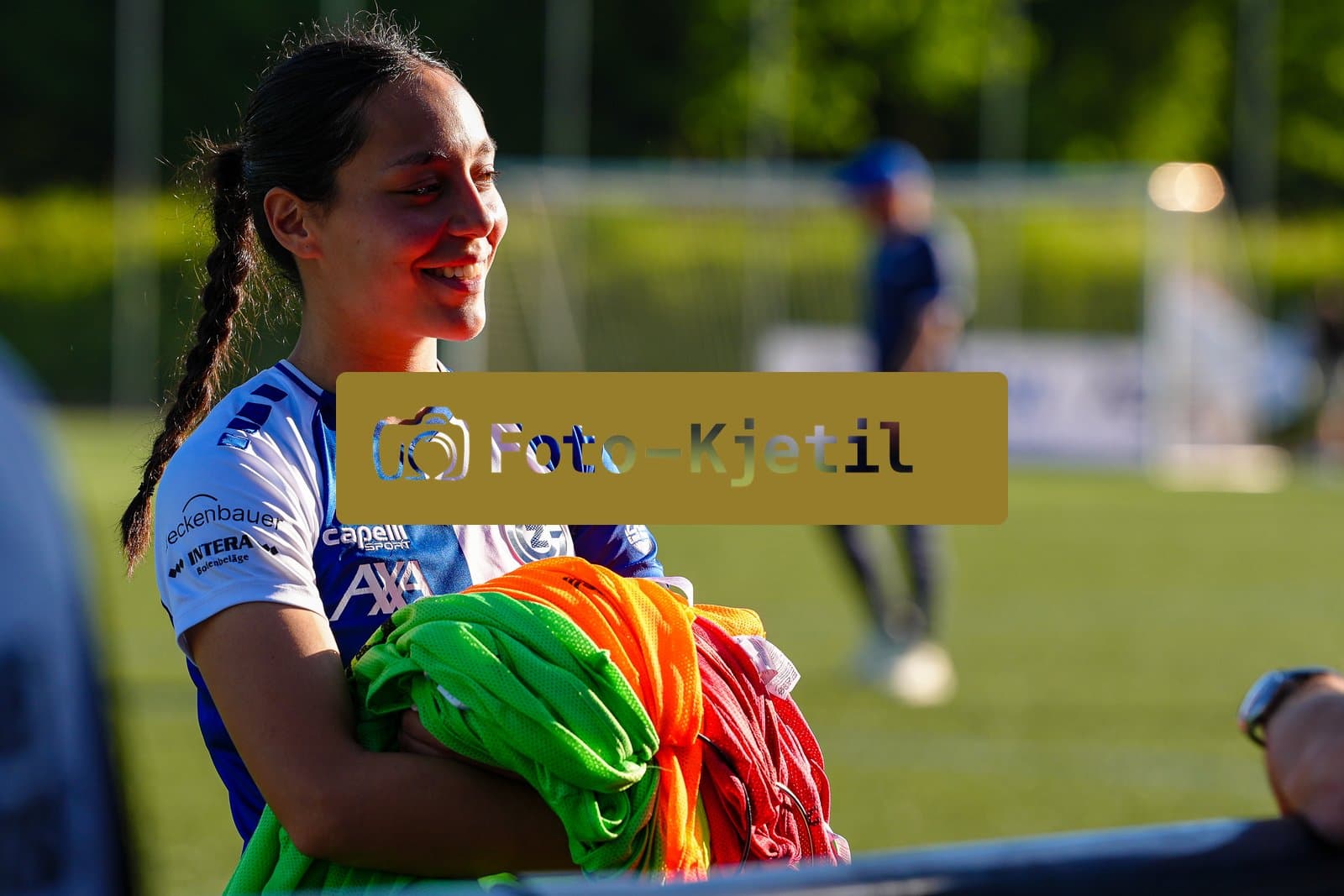 Schweiz: AXA Women's Super League 2025/26, FC Aarau Frauen vs GC Frauenfussball - Sportanlage Schachen, Aarau: Noemie Potier (11 Grasshoppers) nach dem Spiel
