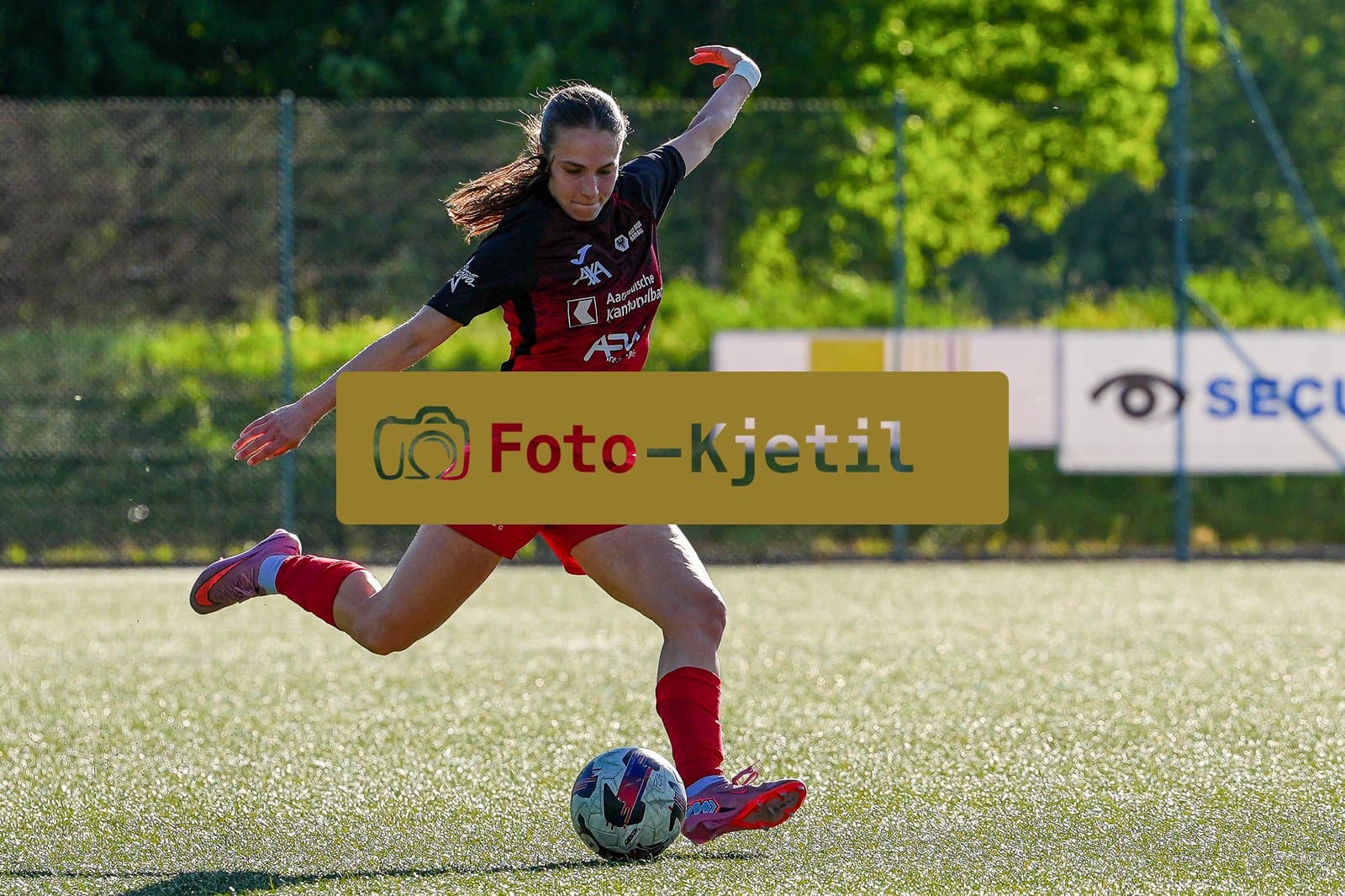 Schweiz: AXA Women's Super League 2025/26, FC Aarau Frauen vs GC Frauenfussball - Sportanlage Schachen, Aarau: Fabienne Bangerter (7 FC Aarau)