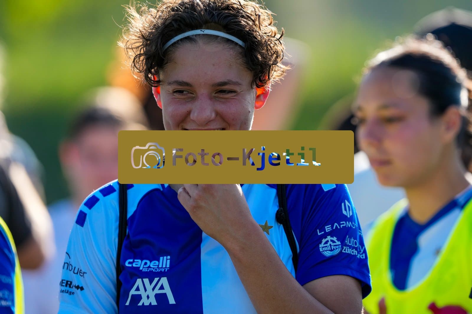 Schweiz: AXA Women's Super League 2025/26, FC Aarau Frauen vs GC Frauenfussball - Sportanlage Schachen, Aarau: Emanuela Pfister (16 Grasshoppers) nach dem Spiel