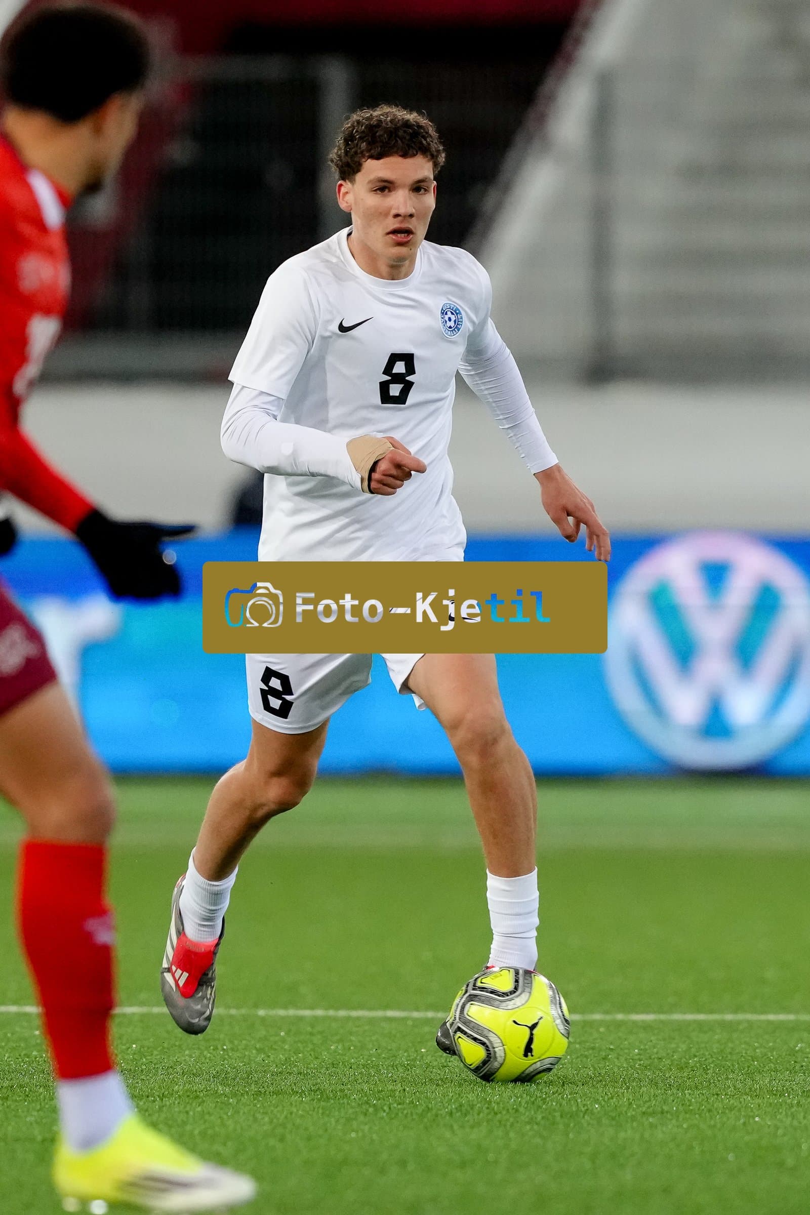 Schweiz: EM-Qualifikation U21 2026, Schweiz vs Estland - Stockhorn Arena, Thun: Soufian Gouram (8 Estonia)