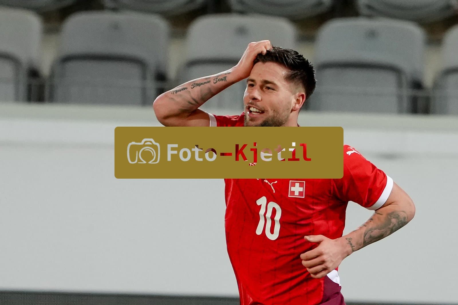 Schweiz: EM-Qualifikation U21 2026, Schweiz vs Färöer-Inseln - Stockhorn Arena, Thun: Liam Chipperfield (10 Men Switzerland)