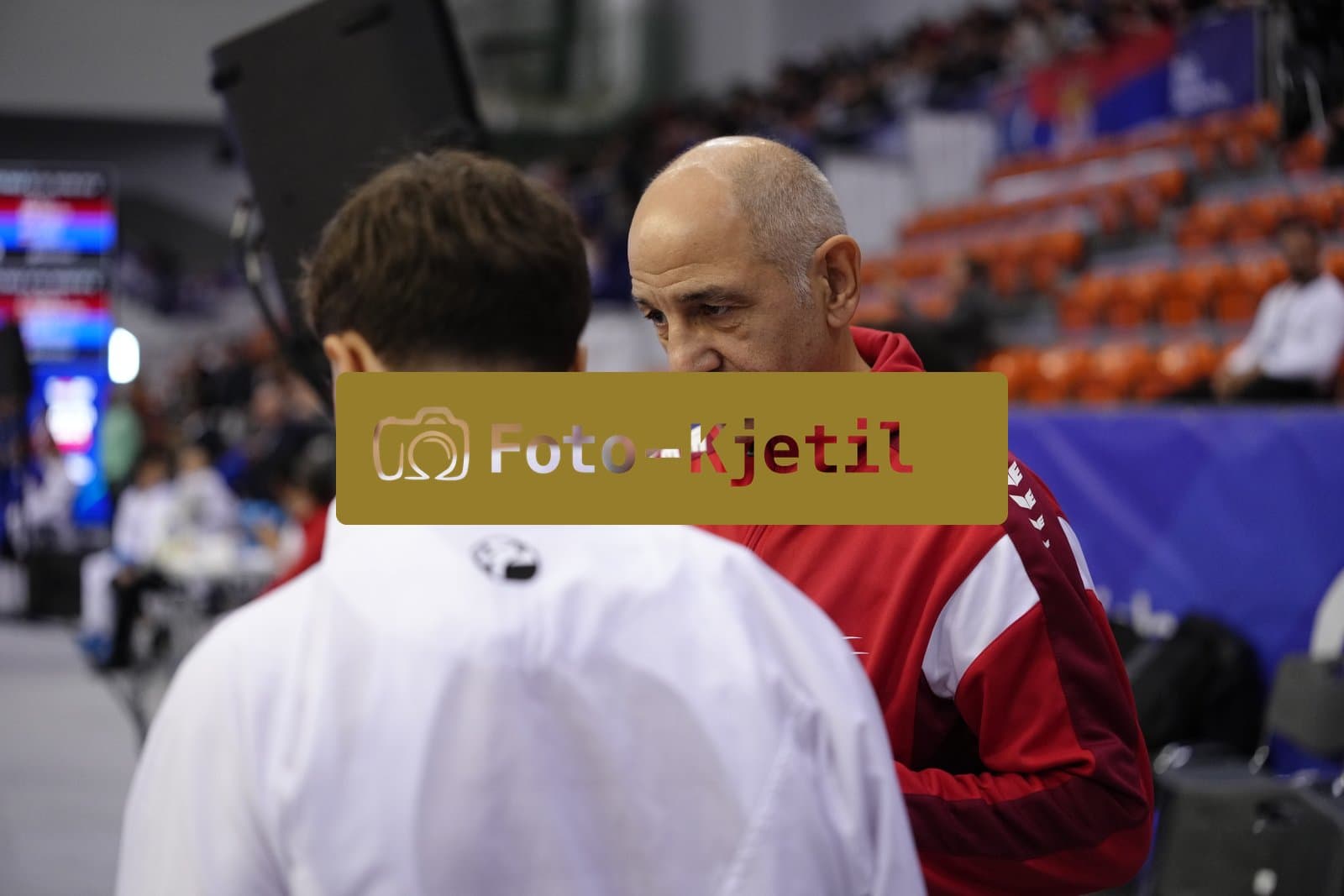 BIELSKO-BIALA, POLAND - OCTOBER 16: This photo was taken during the 2026 World Cadet, Junior & U21 Karate Championships at Hala Pod Debowcem on October 16, 2026 in Bielsko-Biala, Poland.